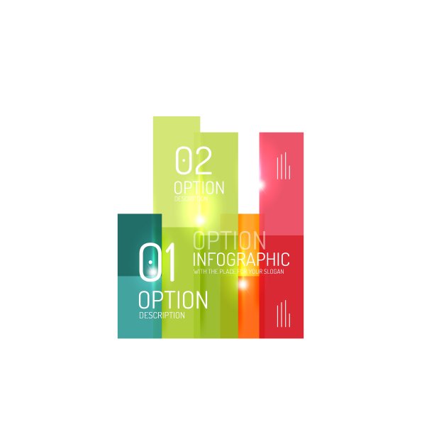 几何现代信息图形选项模板图片下载