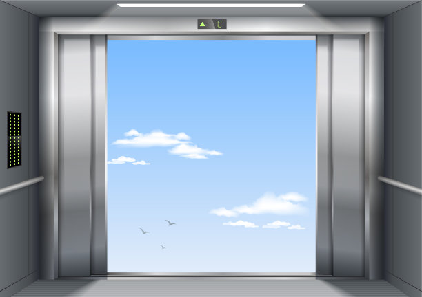 打开电梯门图片下载