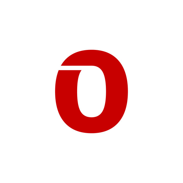 红色数字0 logo图片下载