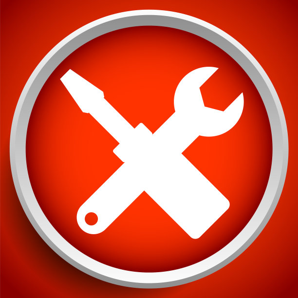 十字螺丝刀扳手图标维修保养图片下载