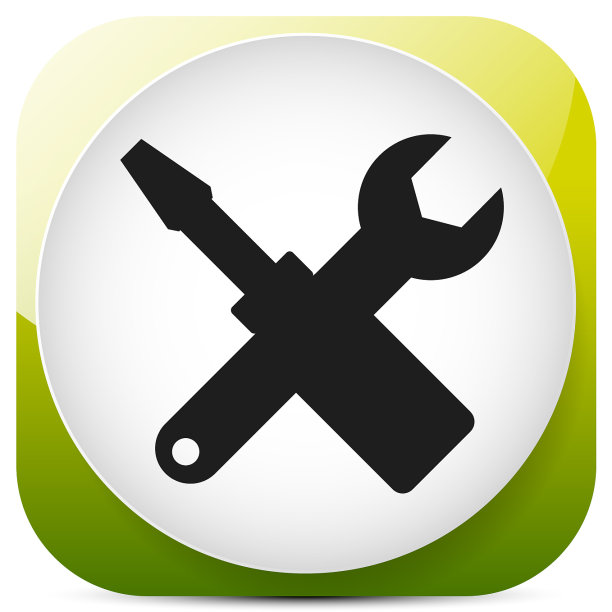 十字螺丝刀扳手图标维修保养图片下载