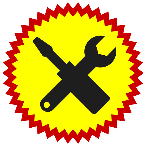 十字螺丝刀扳手图标维修保养图片下载