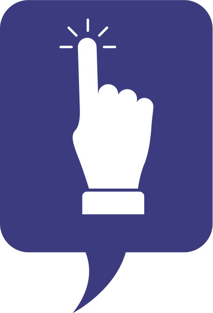 语音泡泡与手指数图片下载