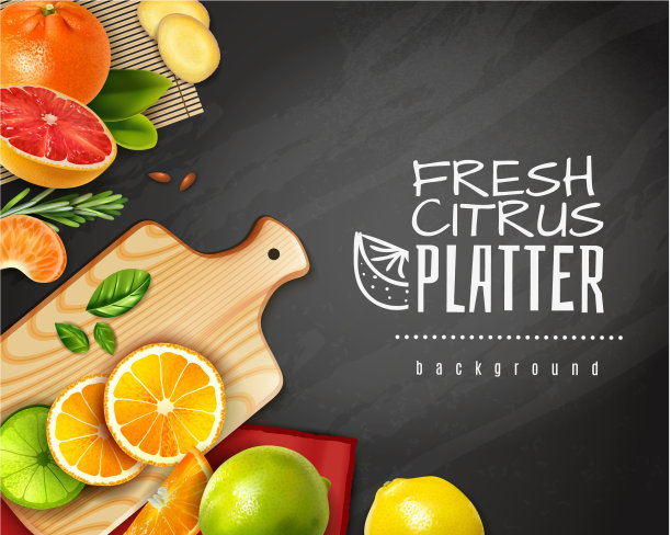 柑橘类水果的背景图片下载