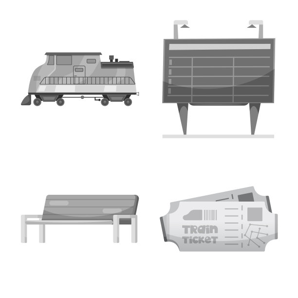 火车站标志设计图片下载