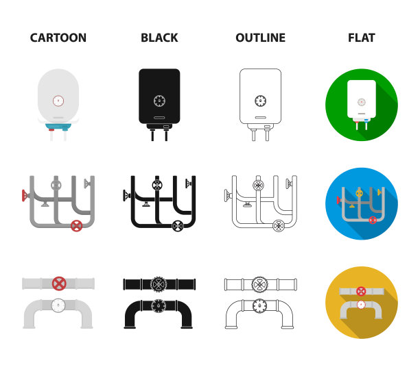 锅炉管道工通风管及管道成套设备图片下载