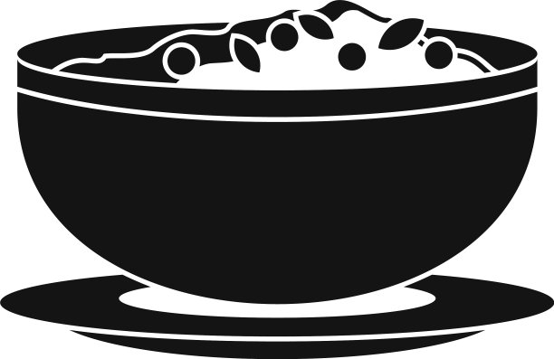 越南食物的图标简单的风格图片下载