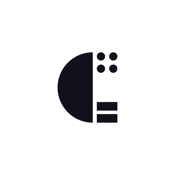 黑白Logo字母C图片下载