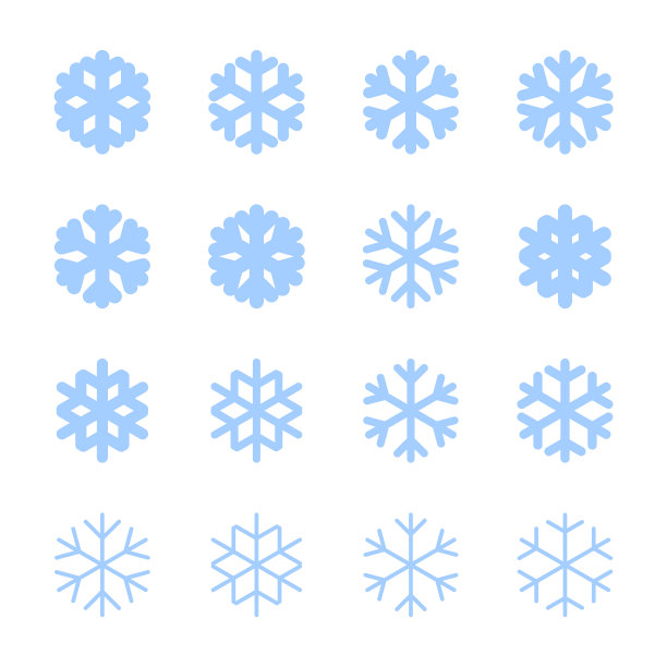 雪花合集图片下载