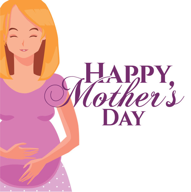母亲节快乐卡通图片下载