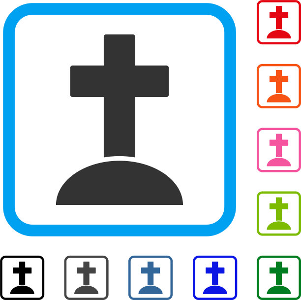 严重的框架图标图片下载