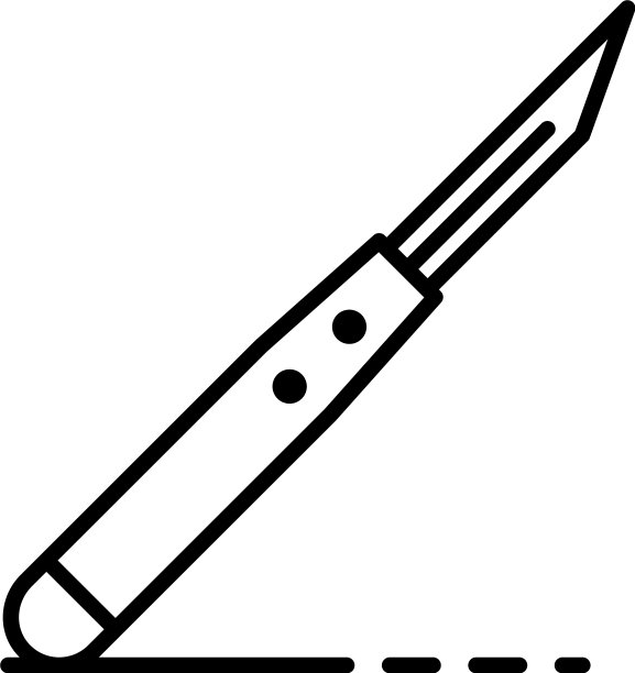 波特刀的图标轮廓风格图片下载