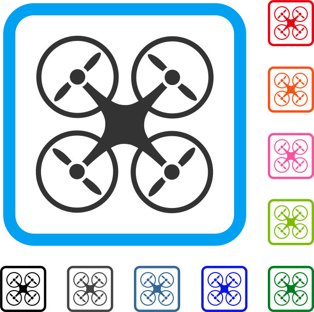 四轴飞行器设计图标图片下载