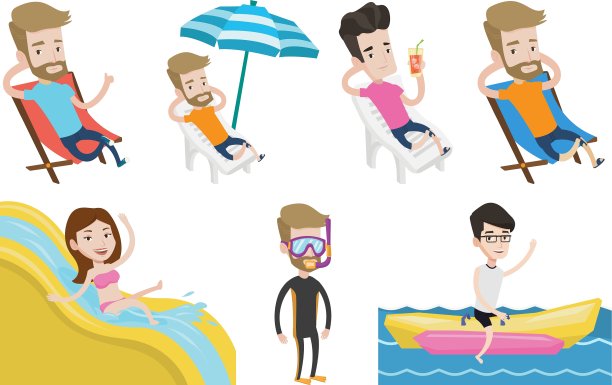 旅游人群图片下载