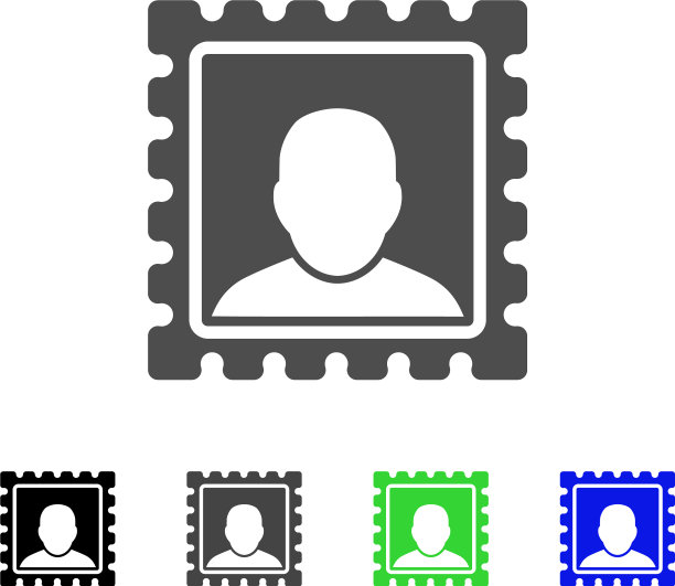 邮政标志平面图标图片下载