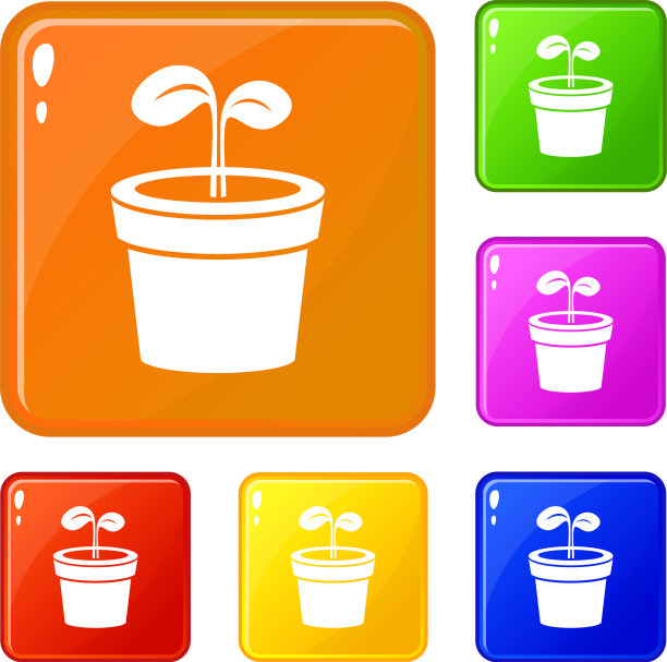 植物图标设置颜色图片下载