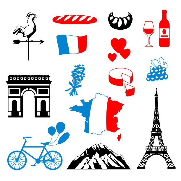 法国背景设计图片下载