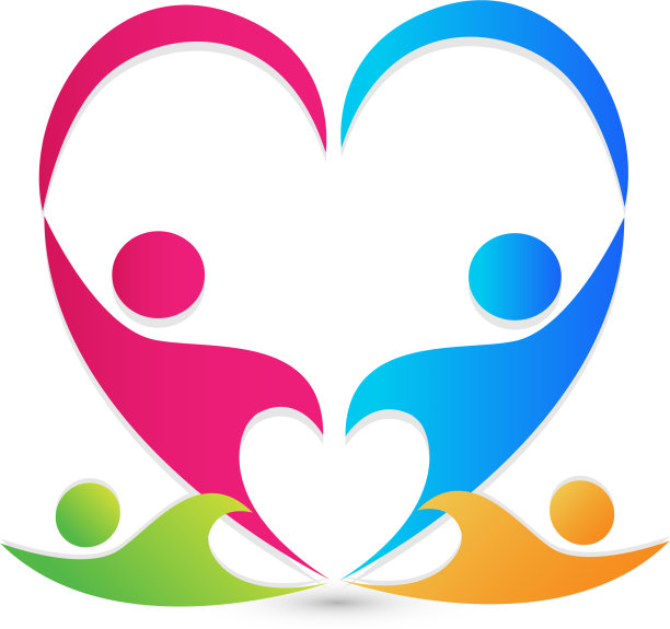 团队的家庭成员关心和爱护每个人图片下载