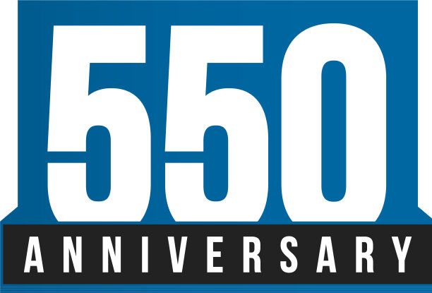 550周年纪念图标生日标志图片下载
