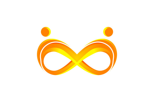 无限人物Logo设计灵感图片下载