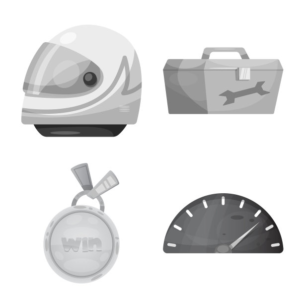 汽车和拉力赛图标集图片下载