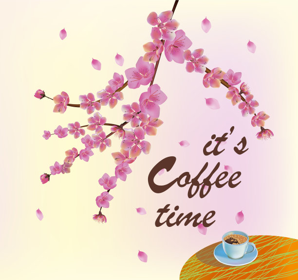 春光明媚，樱花盛开图片下载