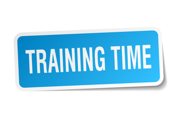 培训时间广场贴白色贴纸图片下载