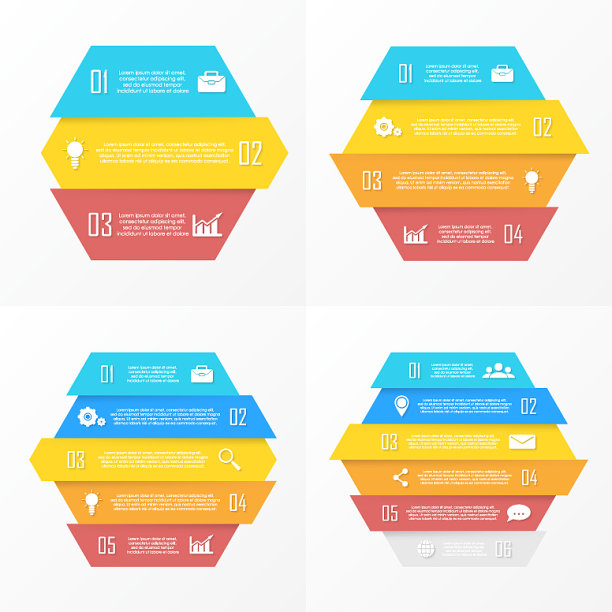 设置元素的信息图表图片下载