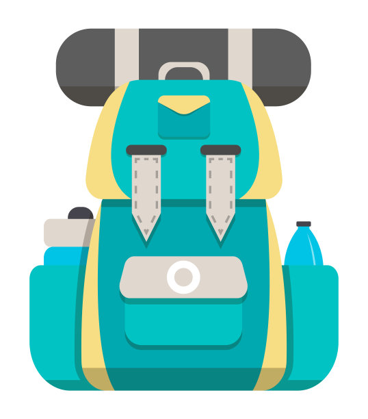 登山背包图标图片下载