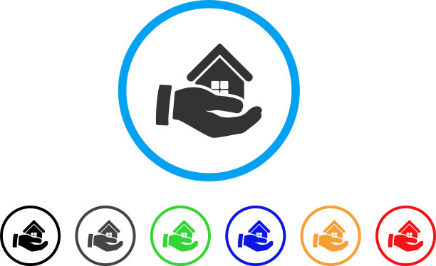 Realty提供手圆形图标图片下载