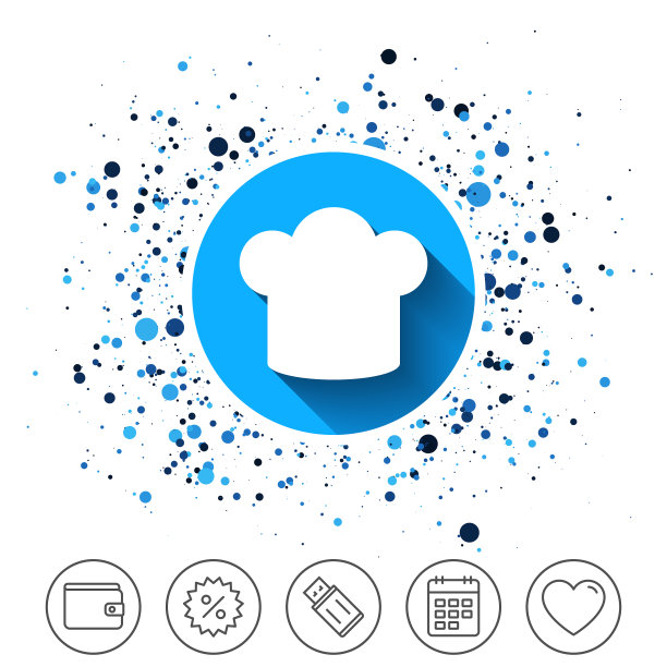 酋长帽子标志图标烹饪符号图片下载