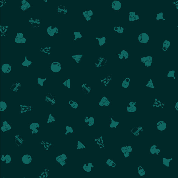 儿童玩具无缝图案图片下载