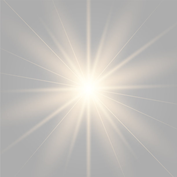 发光隔离白色透明图片下载