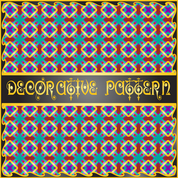 装饰几何色彩图案图片下载