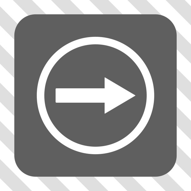 右箭头圆形方块按钮图片下载