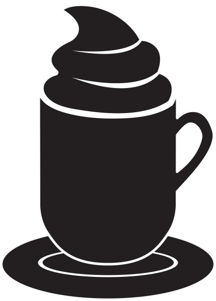 马克杯与热饮图标形象图片下载