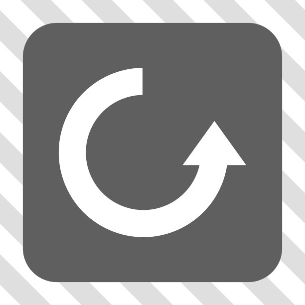 向上旋转圆形方块按钮图片下载