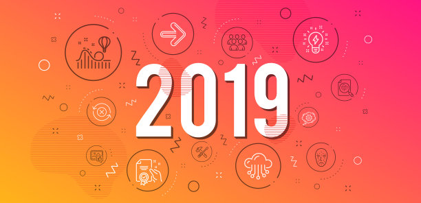 证书云存储和齿轮图标集图片下载