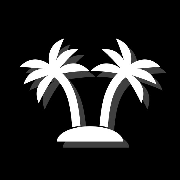 手掌图标平图片下载