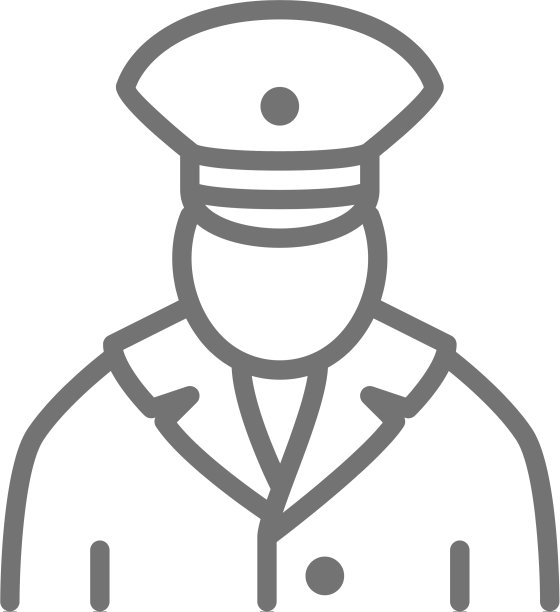 铁路工人列车员地铁线路图标图片下载