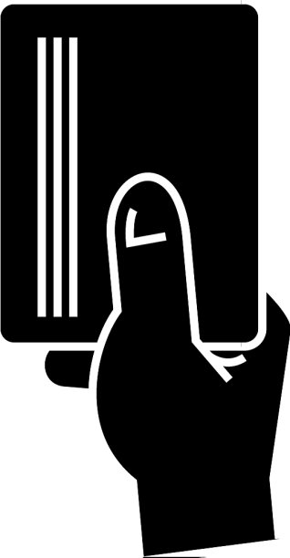 手握纸卡图标图片下载