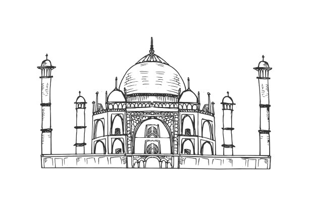 泰姬陵图片下载