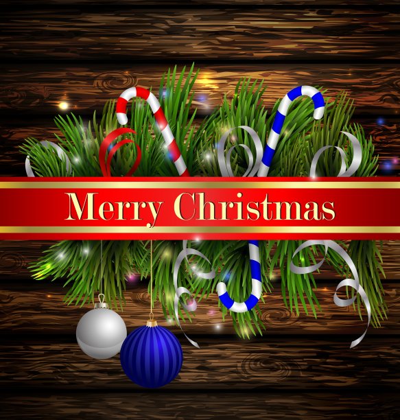 圣诞糖果背景图片下载