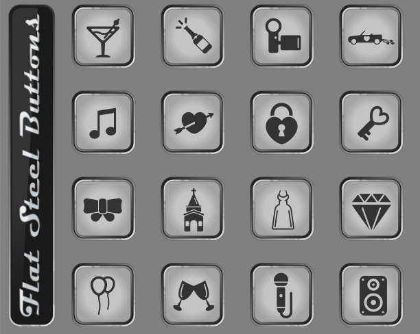 婚礼简单的图标图片下载