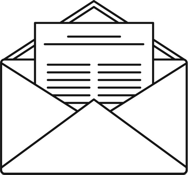 邮件图标轮廓样式图片下载