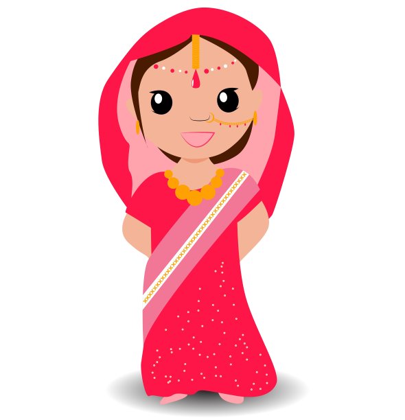 印度女孩图片下载