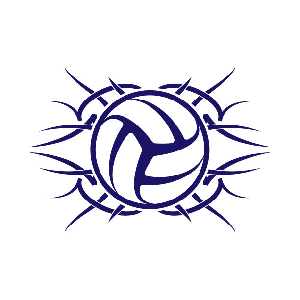 翅膀纹身排球图片下载