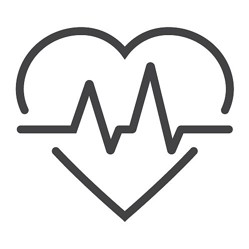 心跳线图标医疗保健图片下载