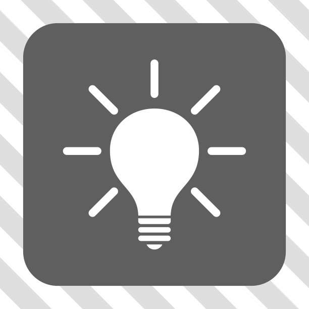 灯泡圆形方形按钮图片下载