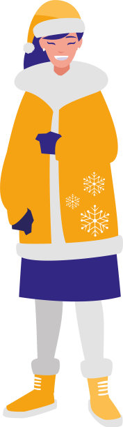 漂亮年轻的女人，穿着冬天的衣服图片下载